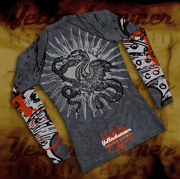 Men's Apocalypse 1333 Winged Skull Rashguard