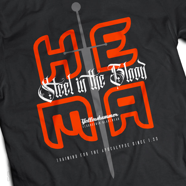 HEMA Streetwear : STEEL IN THE BLOOD : T-shirt