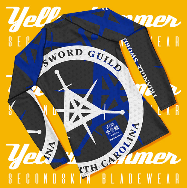 Men's : Triangle Sword Guild - Black : Custom Rashguard