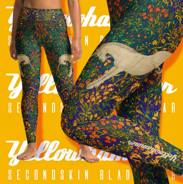 Yoga Women's : Wounded Unicorn : Leggings