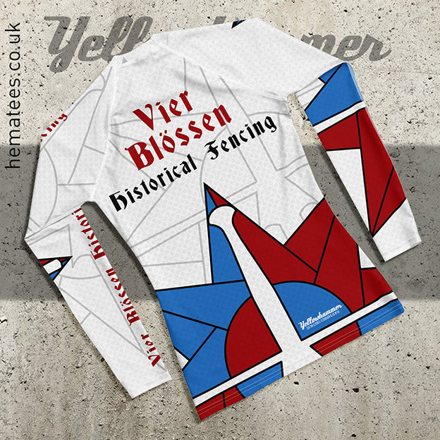 Men's : Vier Blössen Historical Fencing : Custom Rashguard
