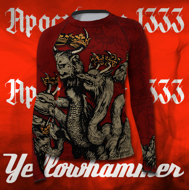 Women's : Training for the Apocalypse since 1333 : Rashguard