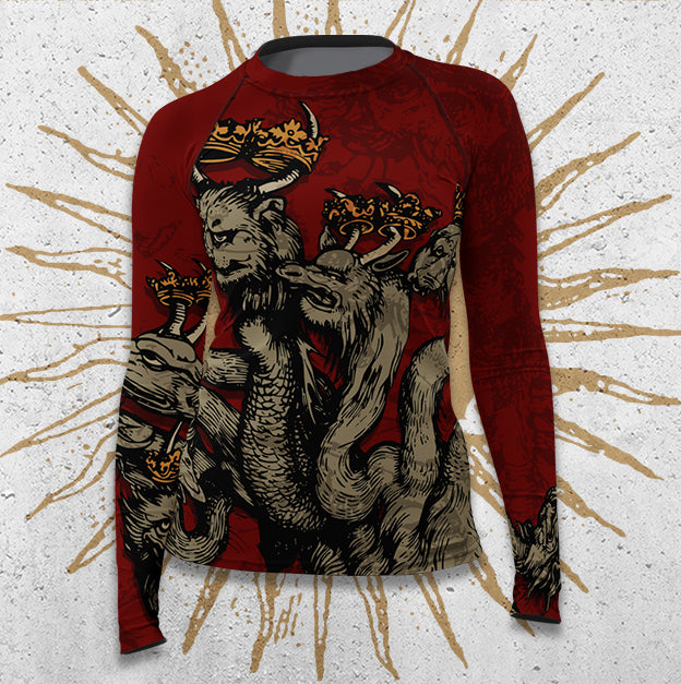 Women's : Training for the Apocalypse since 1333 : Rashguard