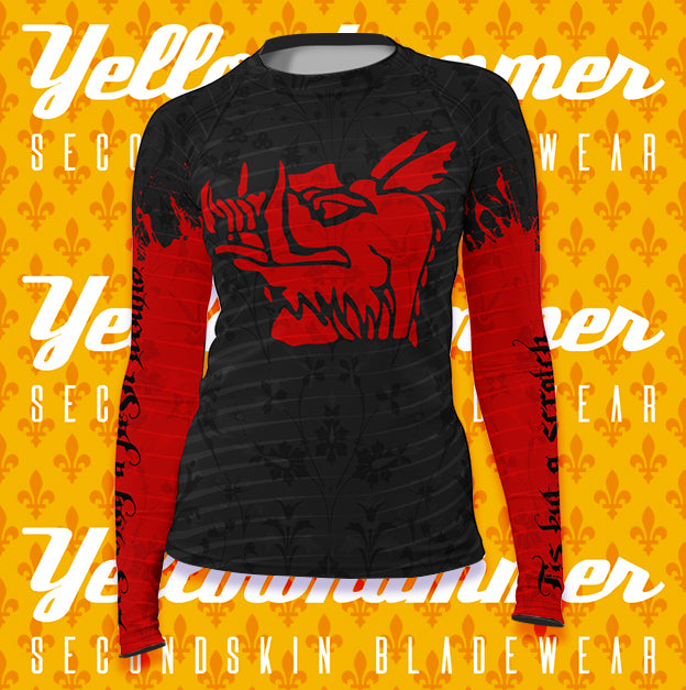 Women's Yellowhammer : Black Knight :  Rashguard