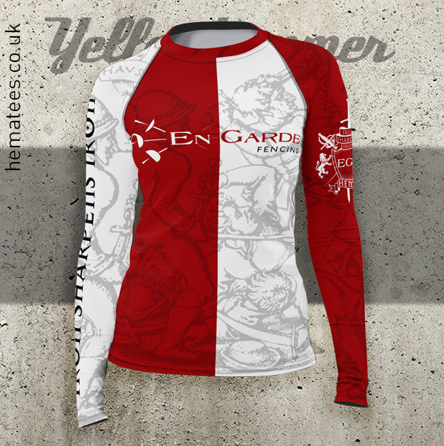 Women's : En-Garde Fencing : Custom Rashguard