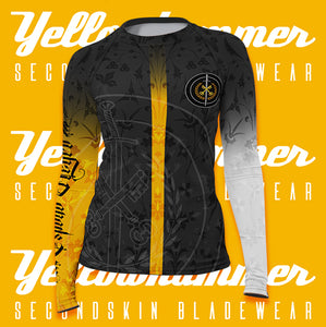 Women's Yellowhammer : Espada Negra : Custom Rashguard