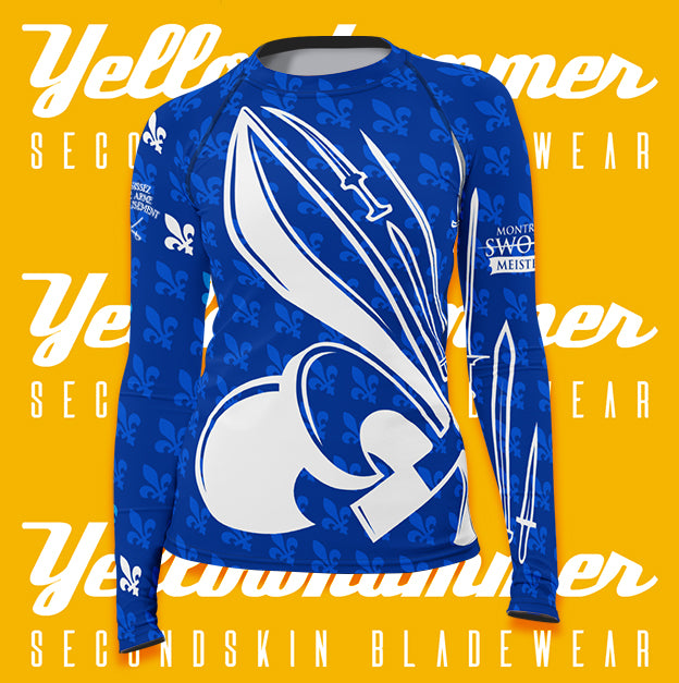 Women's : Montreal Sword Meisters : Custom  Rashguard
