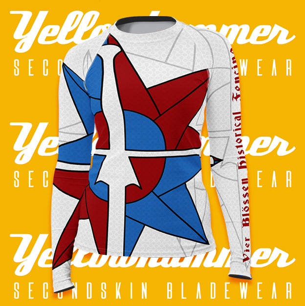 Women's : Vier Blössen Historical Fencing : Custom Rashguard
