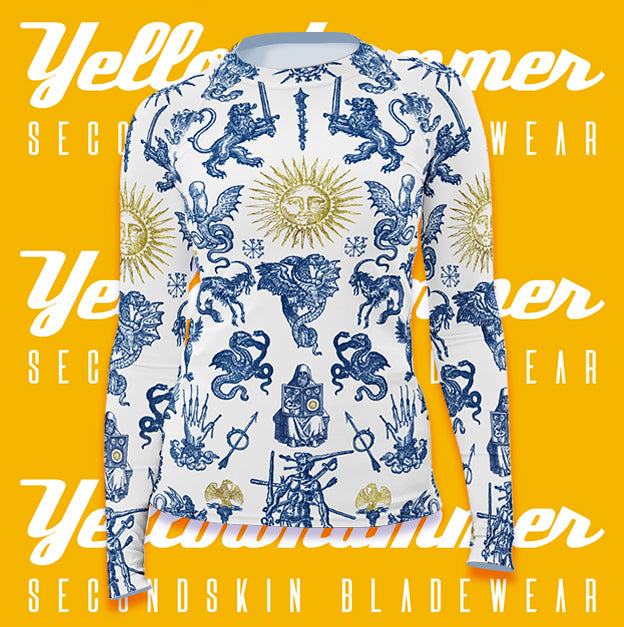 Women's : Porcelain Alchemy "Winged Tongue" : Rashguard