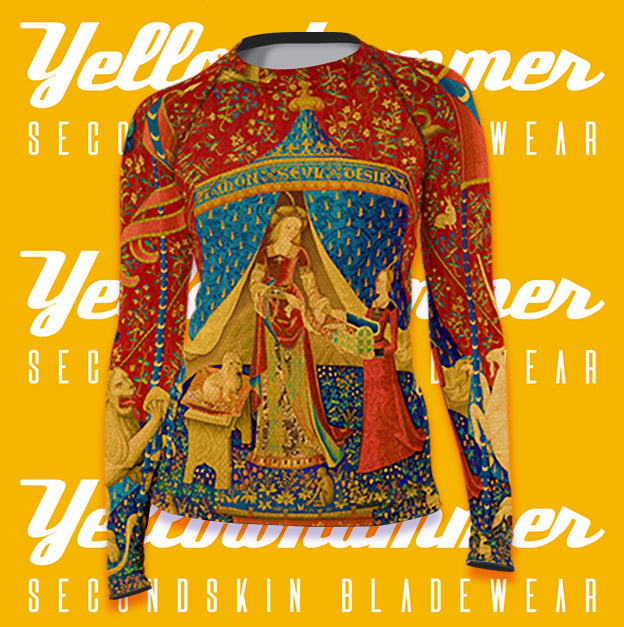 Women's Yellowhammer The Lady and the Unicorn Rashguard