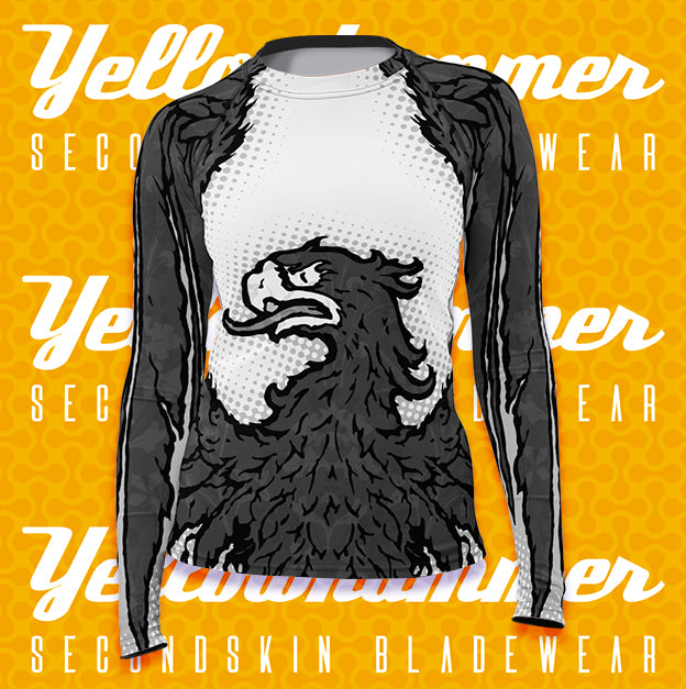 Women's Yellowhammer Custom Rashguard : Schema Storica Trento: