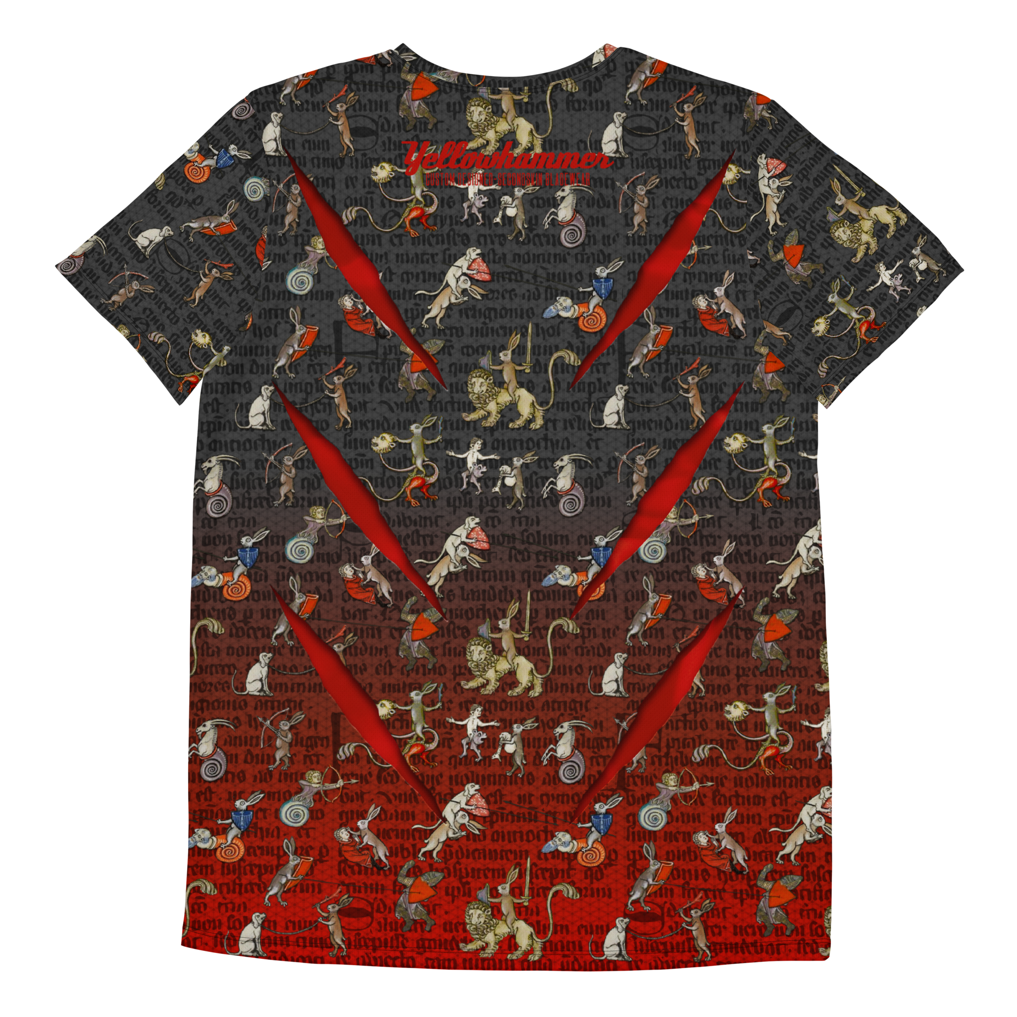 MANIC RABSAll-Over Print Men's Athletic T-shirt