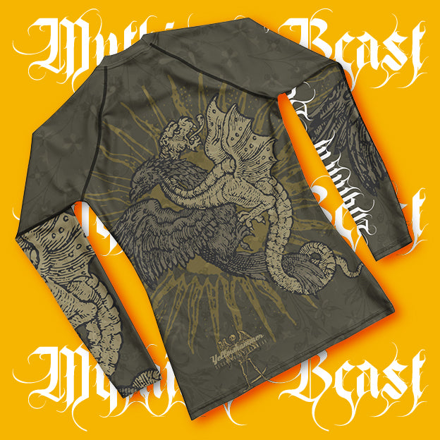 Women's - Dragon and Eagle - Mythical Beast-Rashguard