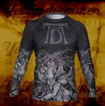 Men's ALBRECHT DURER Angels with Longswords Apocalypse 1333 Rashguard