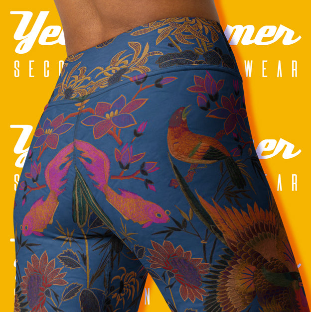 Women's : Japanese silk  : Yoga Leggings REDUX 2025