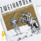 HEMA White Streetwear : Zweihander : Unisex T-shirt