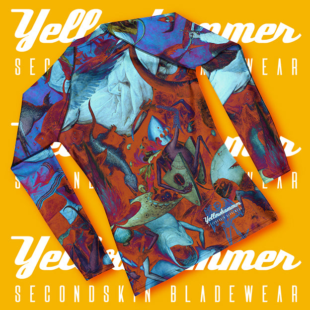 Men's : Bruegel's Fall of the Rebel Angels : Rashguard