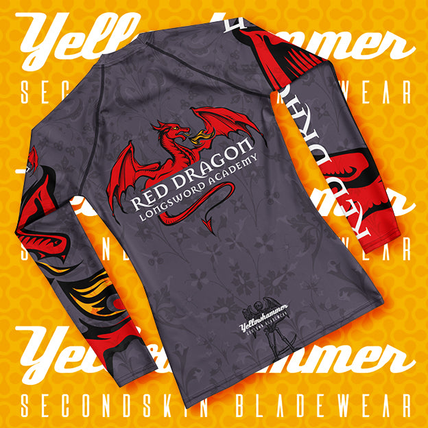 Women's : Red Dragon Longsword Academy : Rash Guard