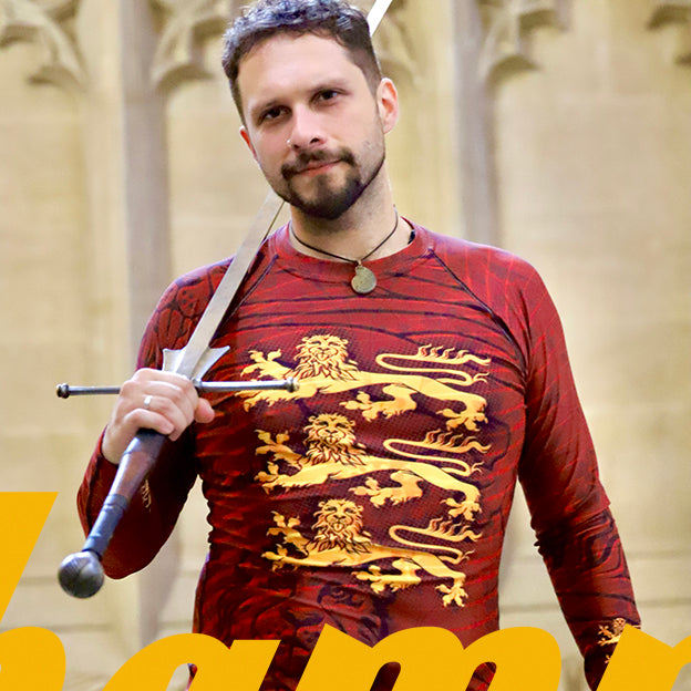 Men's : Plantagenet King of England : Rashguard