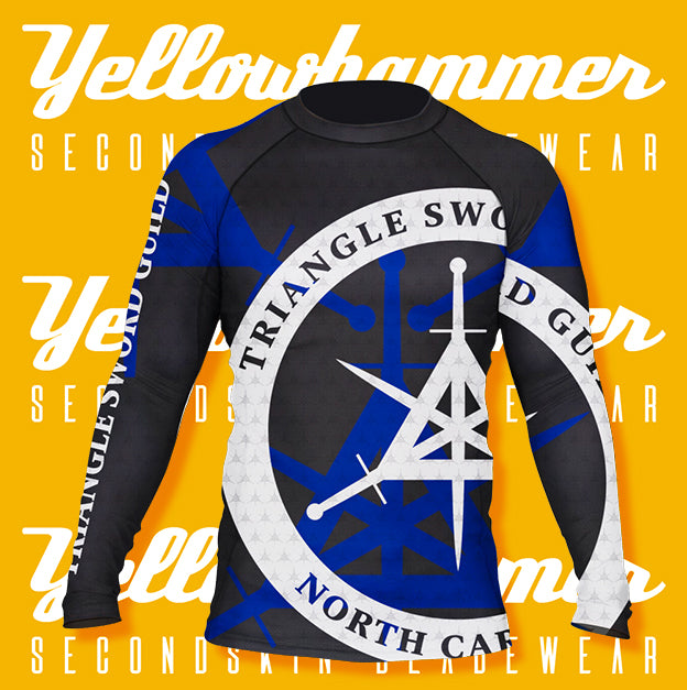 Men's : Triangle Sword Guild - Black : Custom Rashguard – Hematees