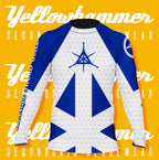 Men's : Triangle Sword Guild - Blue : Custom Rashguard
