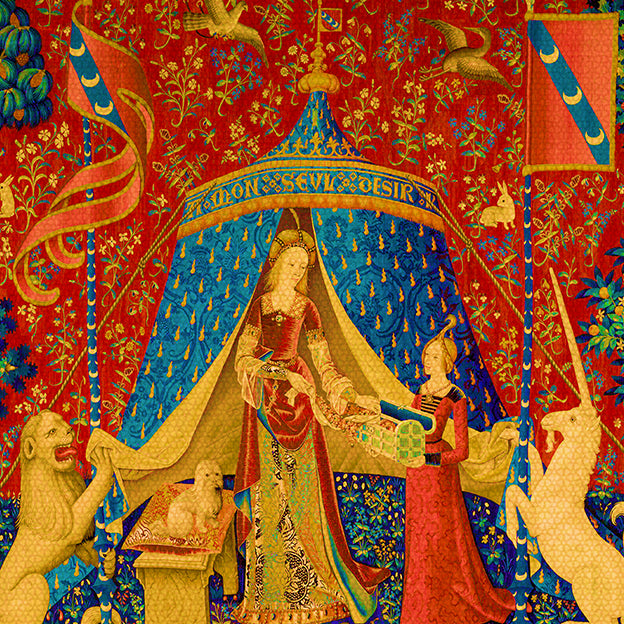 Men's : The Lady and the Unicorn : Rashguard