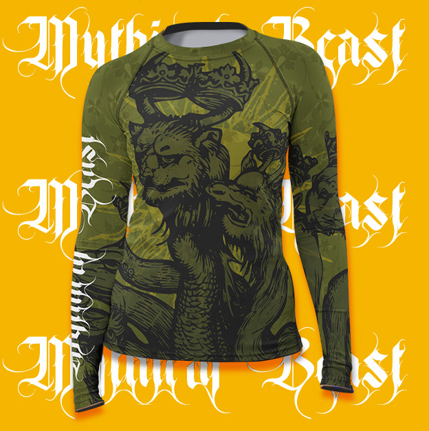 Women's - 7 headed beast - Mythical Beast Rashguard
