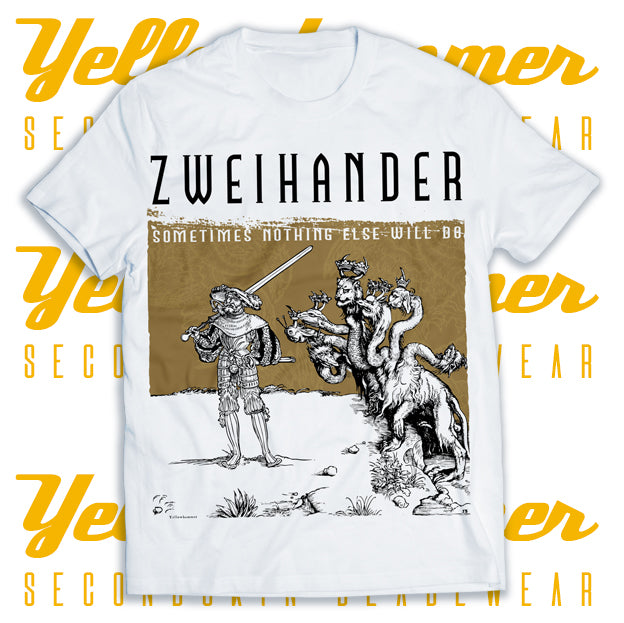 HEMA White Streetwear : Zweihander : Unisex T-shirt