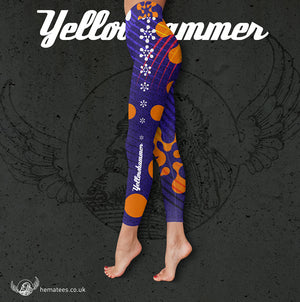 Women's Yellowhammer Alien Indigo leggings - Hematees