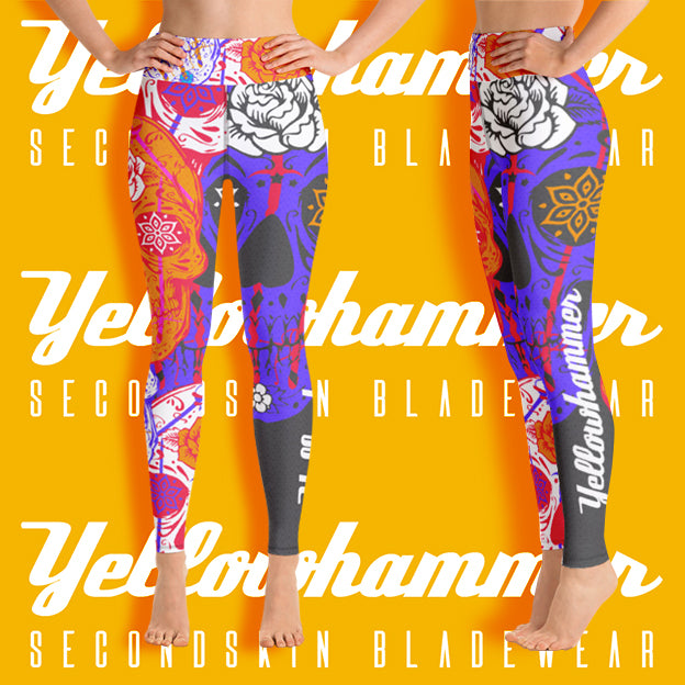 Women's : Day of the Dead : Yoga Leggings