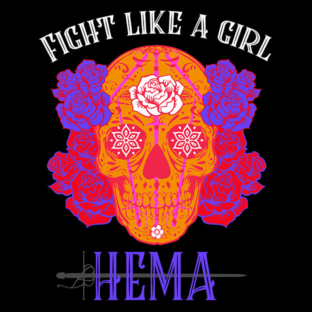 Women's Fight like a Girl Day of the Dead - Hematees