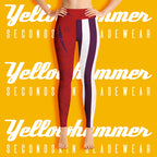 Women's : Red and Purple Goliath : Yoga Leggings