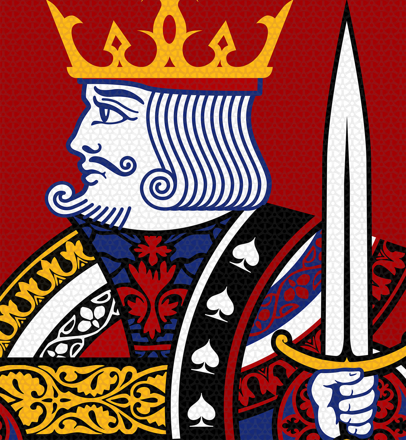 Men's King of Spades Rashguard - Hematees