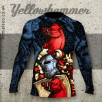 Men's The Red Boar Rashguard. LAST CHANCE TO BUY, WILL BE DELETED AUGUST 31ST
