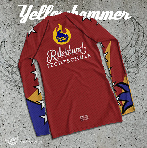 Women's : Ritterkunst  Fechtschule : Custom Rashguard