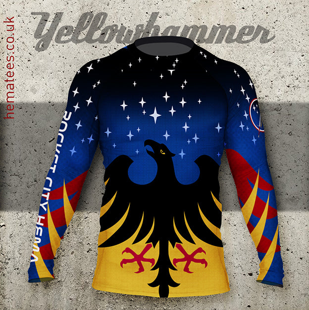 Men's : Rocket City Hema : Custom Rashguard
