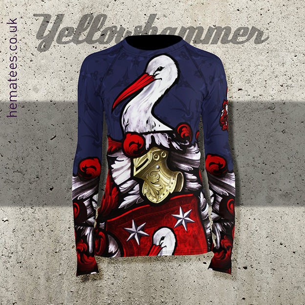 Women's Yellowhammer Custom Stork's Beak Rashguard