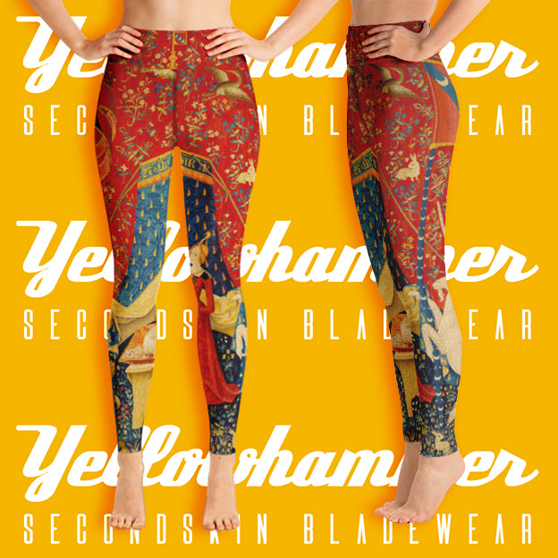 Women's : The Lady and the Unicorn : Yoga Leggings