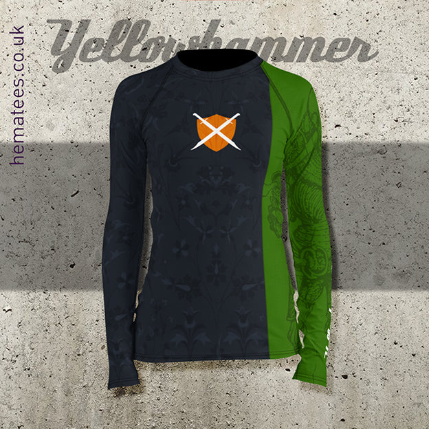 Yellowhammer Custom Virtual Fechtschule Rashguard Mila