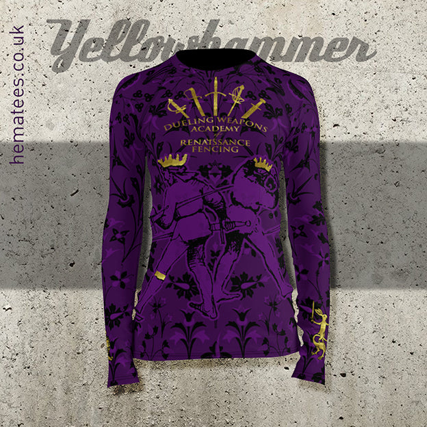 Women's Yellowhammer Custom DWARF Rashguard