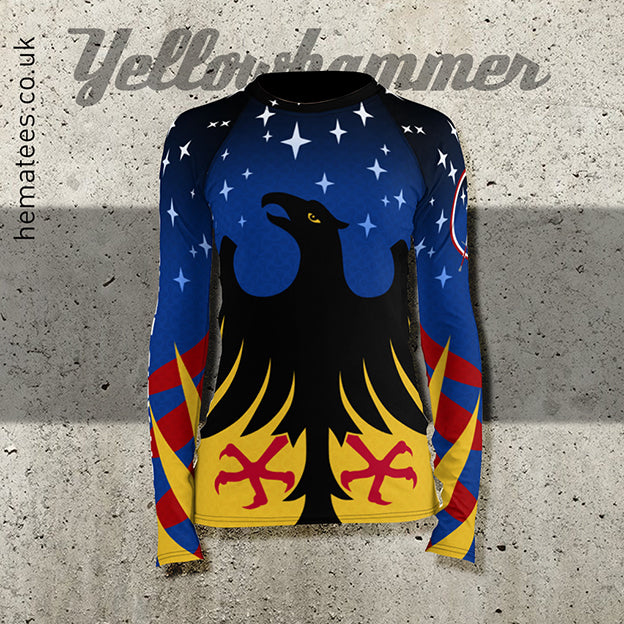 Women's Yellowhammer Rocket City Hema Rashguard