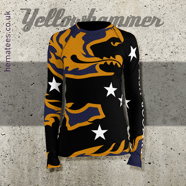 Women's Yellowhammer Custom Exmoor HEMA Rashguard