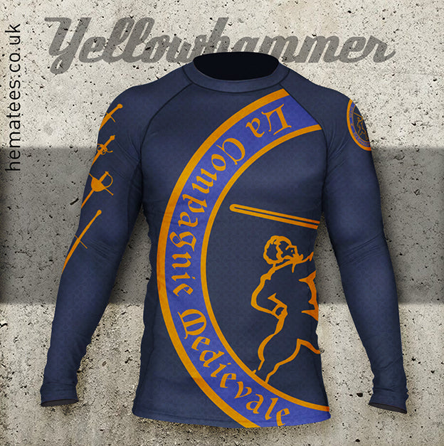 Men's Yellowhammer: la Compagnie Medievale Rashguard