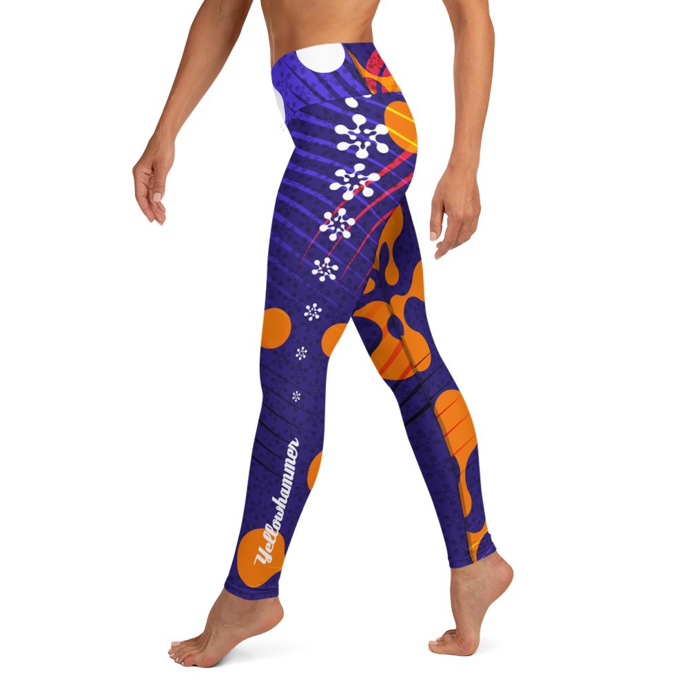 Women's Yellowhammer Alien Indigo leggings - Hematees