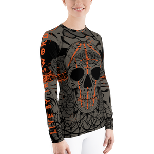 Women's Skull Rashguard - Hematees