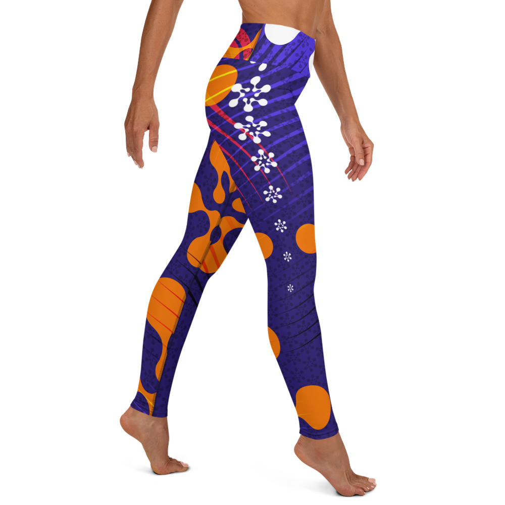 Women's Yellowhammer Alien Indigo leggings - Hematees