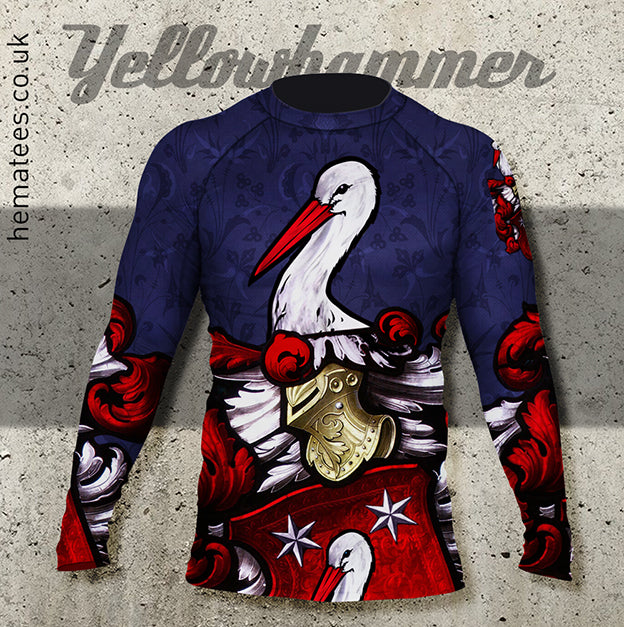 Men's Yellowhammer Custom Stork's Beak Rashguard